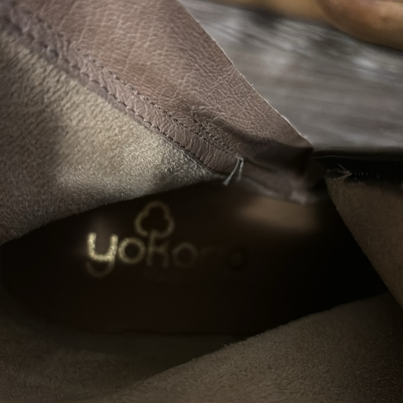 NWOT Women’s leather boots yokono size 9 - Picture 9 of 9